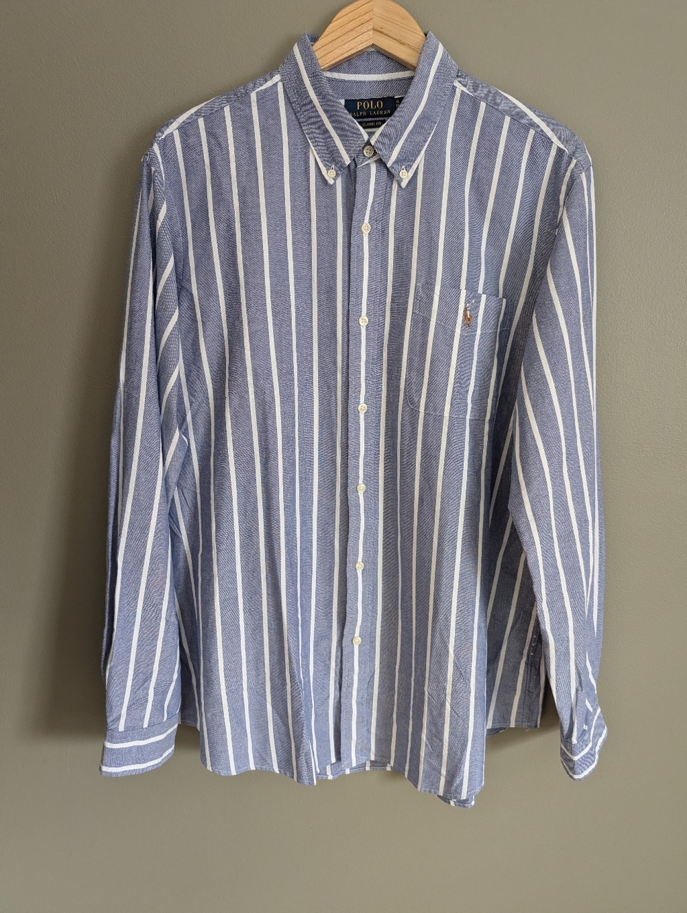 Polo Ralph Lauren Striped Button Down Shirt NWT Size XL